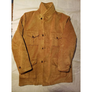 Rich Sher Sportswear 1970’s Retro Vintage Corduroy Coat Lined Size 44